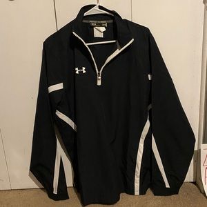 Under Armour Quarter Zip wind breaker black